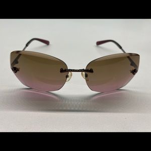 Tory Burch Rimless Aviator Sunglasses